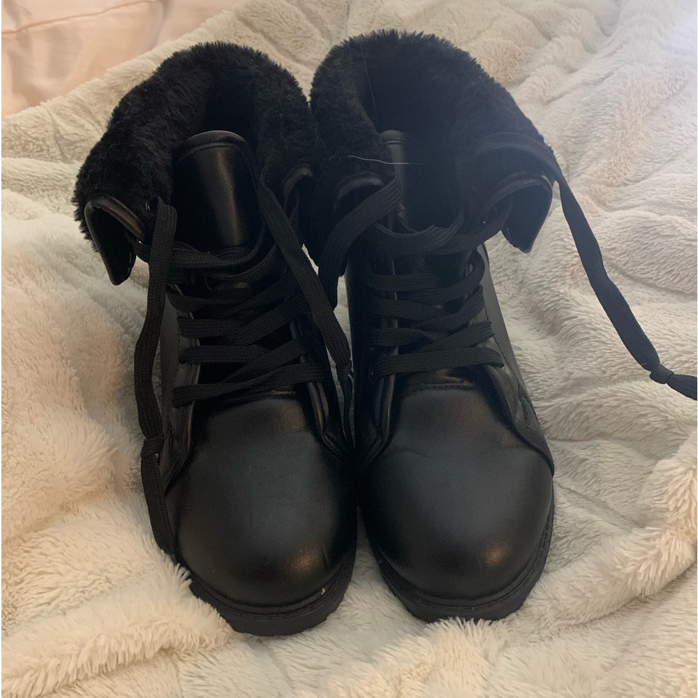 Cute Black Booties